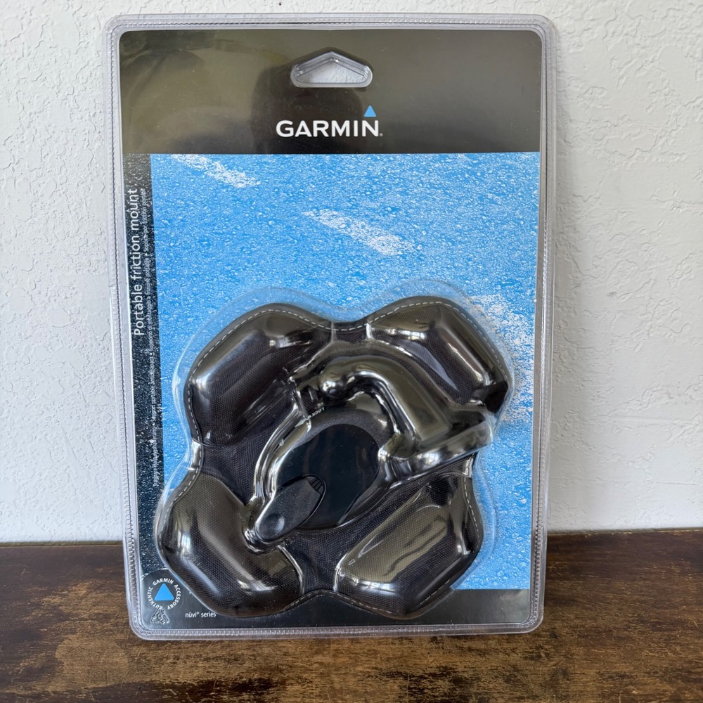 Garmin Portable Friction Mount‎ 010-10908-00 for Nuvi Series Black New Sealed